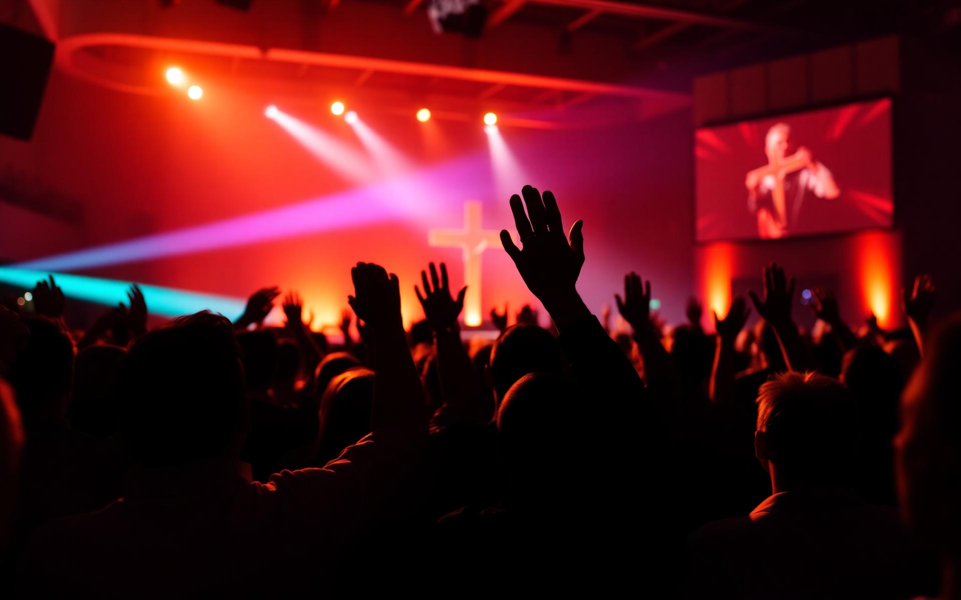 Congregação em adoração na Igreja Vida Açailândia